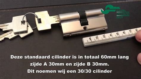 cilinder uit slot halen.